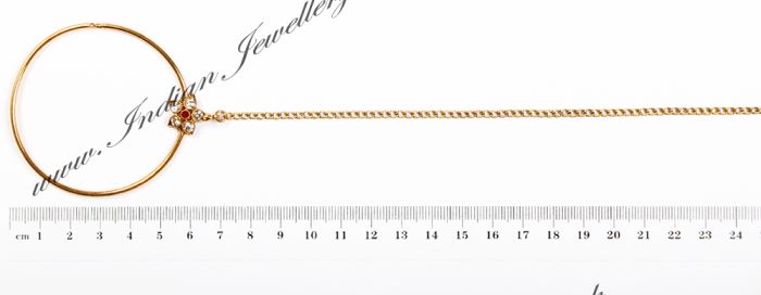Jodha X-Large Bridal Nath No.11 TGRC04515 Indian Jewellery