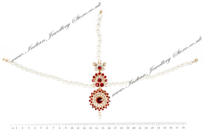 HEENA-Simple Indian Matha-Patti DGRC04018 Indian Jewellery