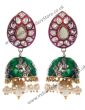 High-Quality Meenakari Elegant Jhumka EAML10356 Indian Jewellery