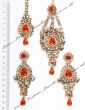 Rhumi Ear-Tikka-Passa Kundan IAOK04769 Indian Jewellery