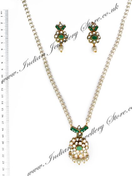 Delicate Pearl Mala - Vandana NEWL10576C Indian Jewellery