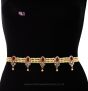Champagne Pearl, Antique Saree Belt - bright red LARL11392 Indian Jewellery