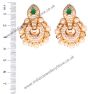 Medium Round Fine American Diamond Studs EEGA10406 Indian Jewellery