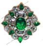 Large Mughal Ring RAGA10313 Indian Jewellery