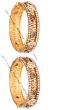 2 x 22k Embellished Indian Bangles, 2.4 WAAP03643 Indian Jewellery