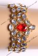 Bright Red Gem Kundan Bracelet WGRK03571 Indian Jewellery