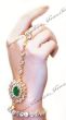 Green ANUSHKA Hath Panjas - HGGA0114 Indian Jewellery