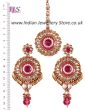MASTI Earrings and Tikka IAPK03453 Indian Jewellery