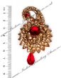 Golden Stone Paisley KARA10108C Indian Jewellery