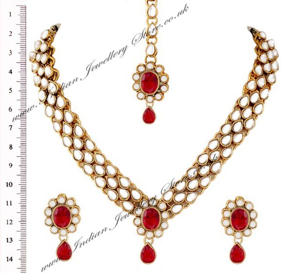 KAVITA Delicate Set NARK03417 Indian Jewellery