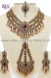 Golden Crystal, Antique Asian Bridal Jewellery - Eesha BANC10737C Indian Jewellery