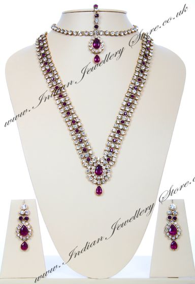Sonia Indian Necklace Set NAUC03948 Indian Jewellery