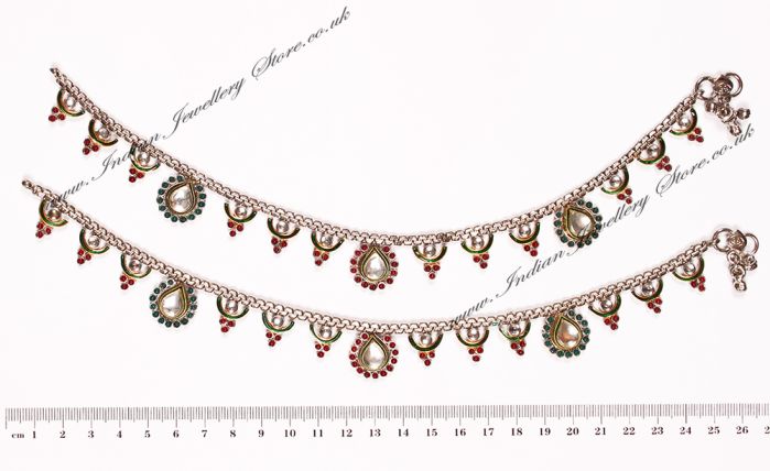 Rajasthani Indian Anklet / Payal YSAK04471 Indian Jewellery