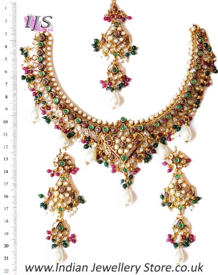 Necklace Set NGAA02570 Indian Jewellery