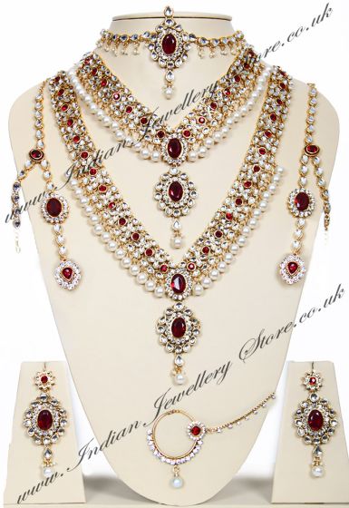 Raveen Indian Bridal Set JARK04136 Indian Jewellery