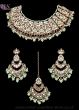 Mirrored Asian Indian Pakistani Jewellery Set - Antique NAGM12297 Indian Jewellery