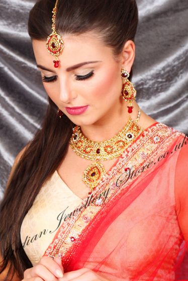 Jinee Necklace Set BGRC10046C Indian Jewellery