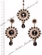Large Round Earrings & Tikka ISBA10259 Indian Jewellery