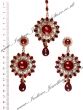 Large Round Earrings & Tikka ISRA10262 Indian Jewellery