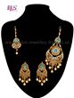 Pearl Jhoomer & Earring Set - Aarya IALC10830 Indian Jewellery