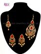 Pearl Jhoomer & Earring Set - Aarya IANC10837C Indian Jewellery