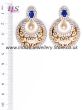 Chand semi-stud filigree earrings EELA10947 Indian Jewellery