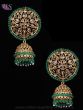 Champagne Statement Traditional Jhumka Earrings EAGA12178C Indian Jewellery