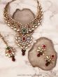 Kundan Statement Necklace & Indian Stud Earrings NGAP02556 Indian Jewellery