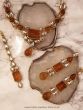 Brown Mughal Gem Inspired Necklace Set NGRP0351 Indian Jewellery