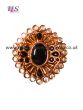 Gold Starburst Cocktail Ring AEBP10915 Indian Jewellery