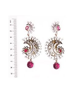Sophisticated Fine American Diamond Earrings ESPA03529 Indian Jewellery