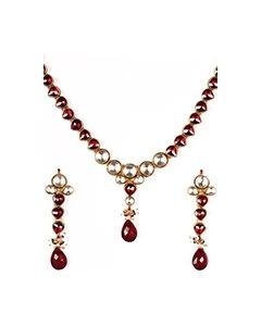Luxury Kundan Delicate Necklace NERK10982 Indian Jewellery