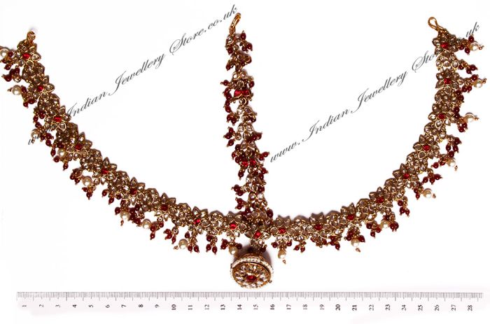 Rajasthani Bell, Jodha Akbar Matha-Patti DARK03313 Indian Jewellery