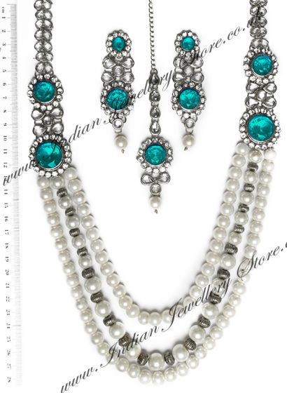 ALPANA Pearl Mala  NSLC10290 Indian Jewellery