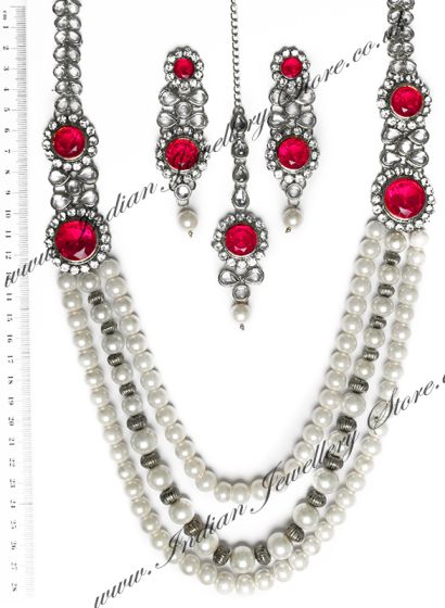 ALPANA Pearl Mala  NSPC10293 Indian Jewellery