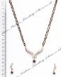 Black Mangalsutra Set MGBA04433 Indian Jewellery