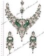 Peacock Indian Necklace Set NSGC03938 Indian Jewellery