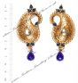 Large Paisley Studs EALP03879 Indian Jewellery