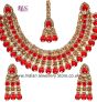 Champagne Flexible Collar Necklace Set - PARI NCLC10031C Indian Jewellery