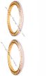2 x Heart Indian Bangles, 2.8 WGWA03609 Indian Jewellery