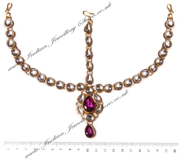 KUSHI Kundan Matha-Patti DAUK03310 Indian Jewellery