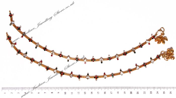 Delicate Indian Anklet / Payal YGAC04464 Indian Jewellery