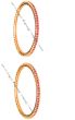 2 x Ruby Gold-Effect Bangles, 2.8 WGPA03618 Indian Jewellery