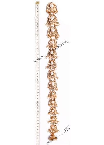 RASHMI Pearl Hair Choti CAWK03285 Indian Jewellery