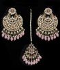 Heeramandi-Inspired Antique Statement Kundan Earring & Tikka IAPK12345 Indian Jewellery