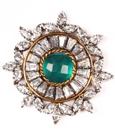 Medium Mughal Ring RSLA10319 Indian Jewellery