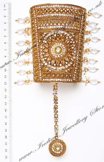 1 x Rajasthani Cuff - Panja, 2.4 WAWC04831 Indian Jewellery