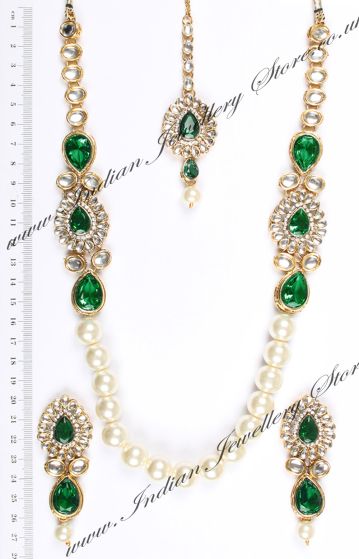 DHOOP Long Pearl Mala NAGK04716 Indian Jewellery