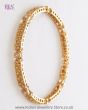 Set of 4 Champagne American Diamond Churis 2.4 WENA12242 Indian Jewellery