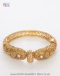 22k Effect, Royal Jaali Kara Bangle 2.6 WENP12247 Indian Jewellery